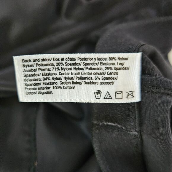 MAIDENFORM High Waist Thigh Slimmer Womens M Firm Control Black Shapewear NEW - Picture 9 of 9